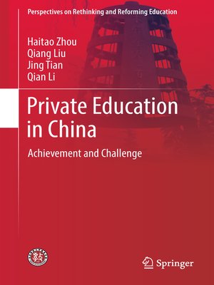 cover image of Private Education in China